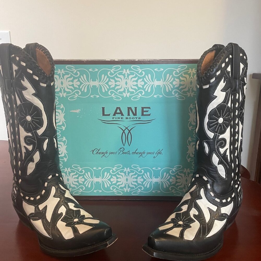 Lane Fine Boots - Poison Black, Size 6/12